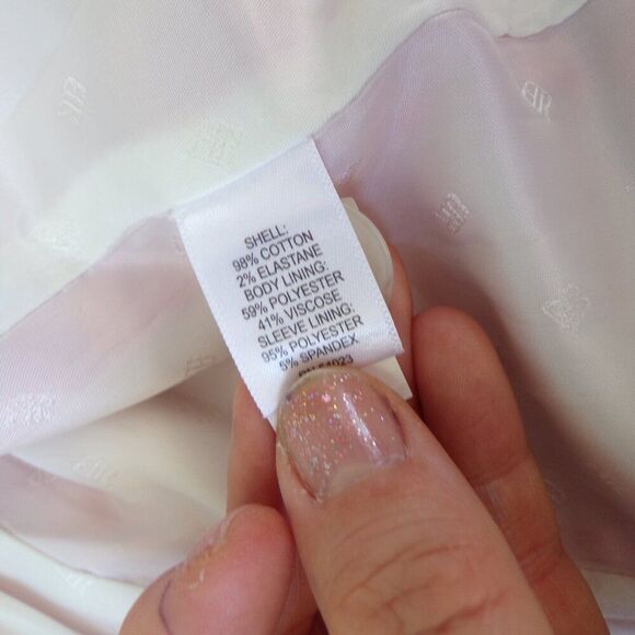 Banana Republic pink Preppy cotton  blazer 0 - Picture 8 of 12